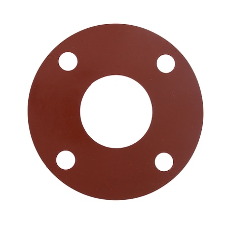 Jones Stephens 2-1/2in. Red Rubber Full Face Gasket G51025